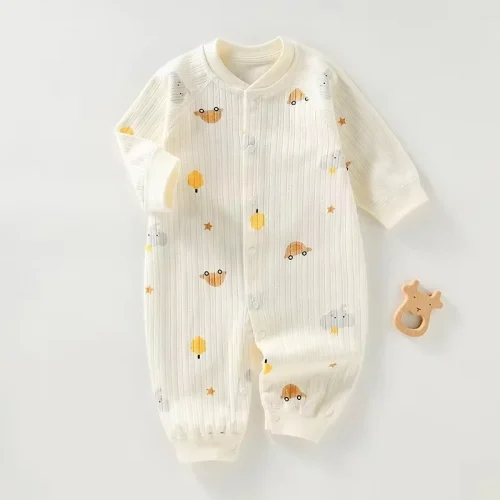 Autumn Clothes Baby Clothes Girls Boys Bodysuit & One piece Long Sleeve Newborn Outfit for Outdoor Clothes Spring Autumn Summer